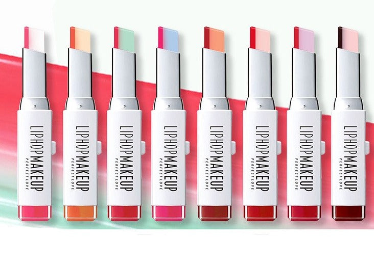 Dual Color Lip Gloss Lipstick - Rynkas