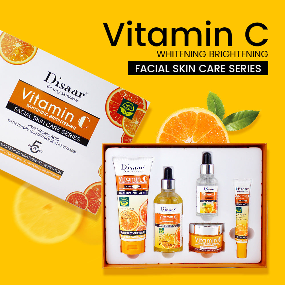Moisturizing Vitamin C Skin Care Set - Rynkas