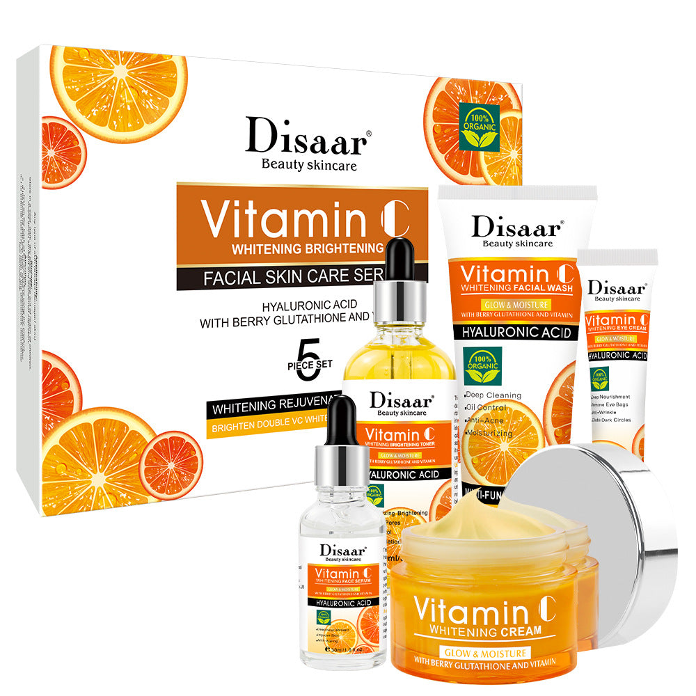 Moisturizing Vitamin C Skin Care Set - Rynkas